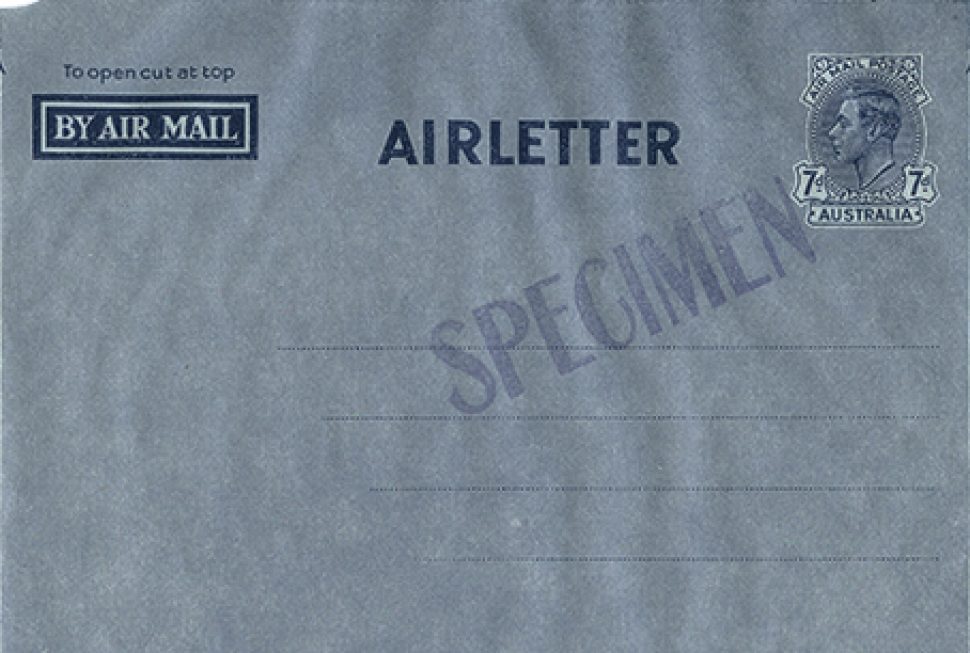 Airletter from 1949-1951