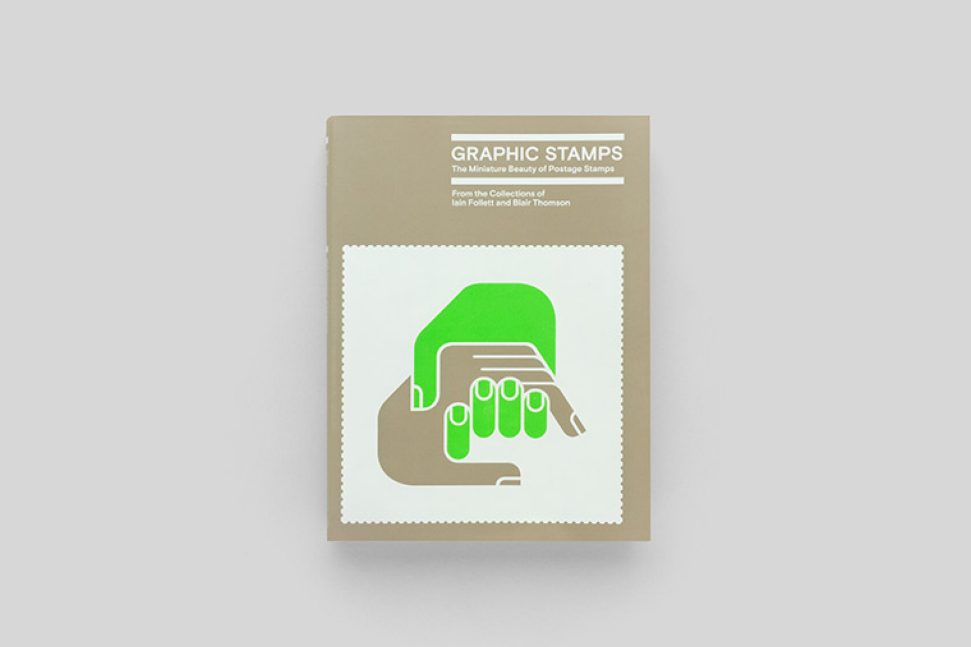 Top view of book: Graphic Stamps - The miniature beauty of Postage Stamps