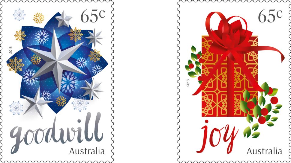 Christmas 2016 secular stamps
