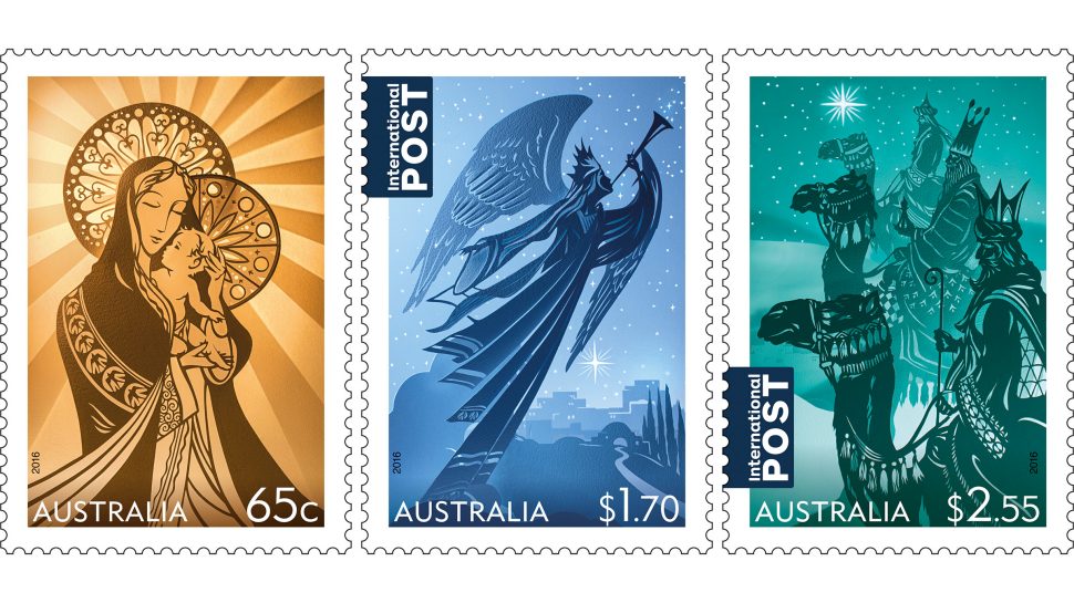 Christmas 2016 Religious stamps