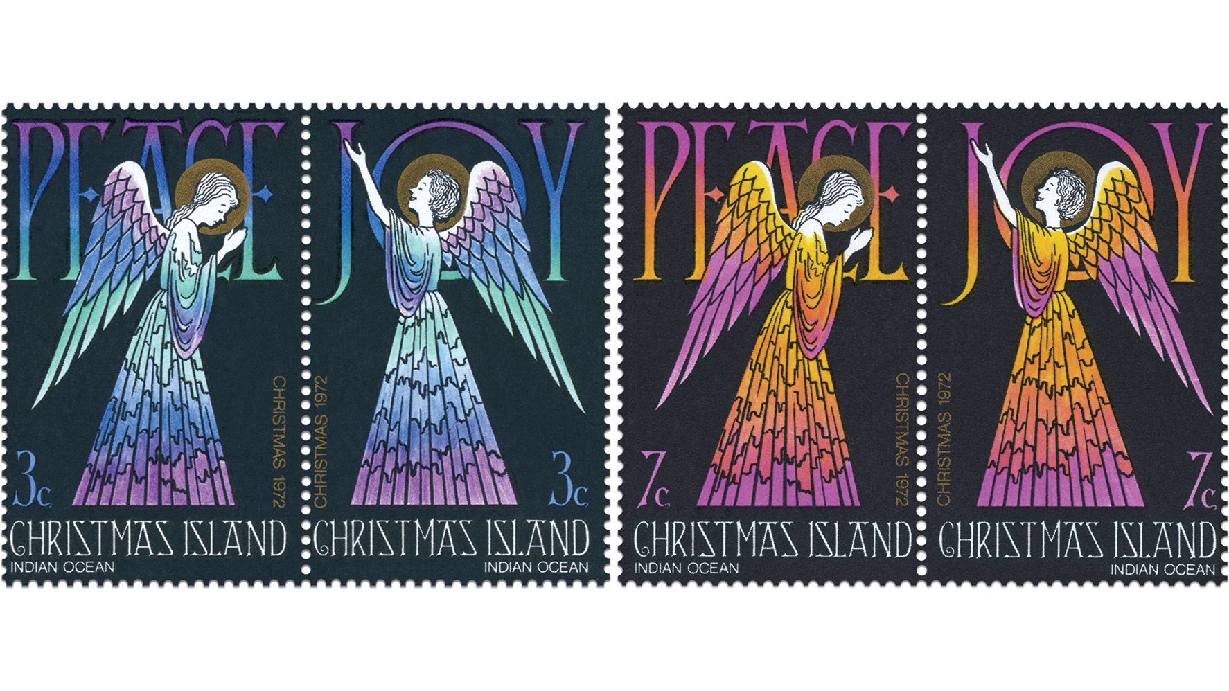 Christmas Island Christmas stamps through the years - Australia Post