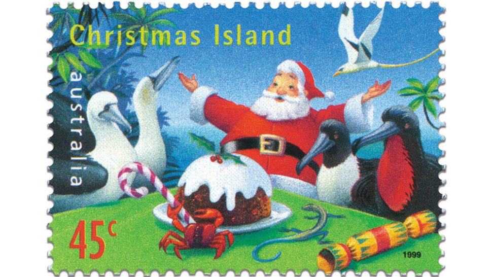 1999 Christmas Island Christmas stamp issue