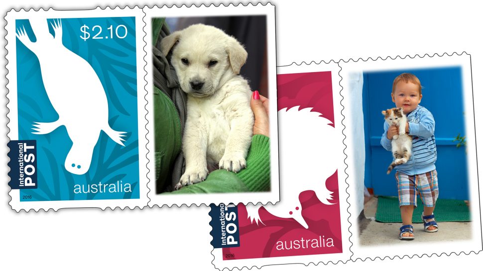 The 2016 Australian Animals: Monotremes international stamps