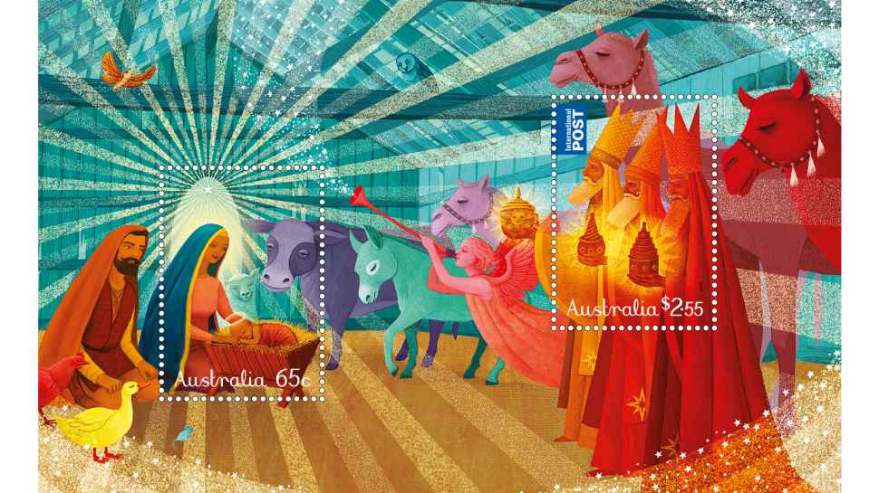 2015 Christmas minisheet