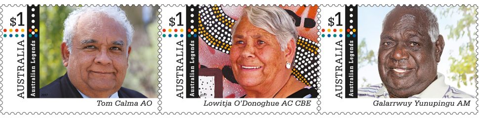 Australian Legends 2017 stamps
