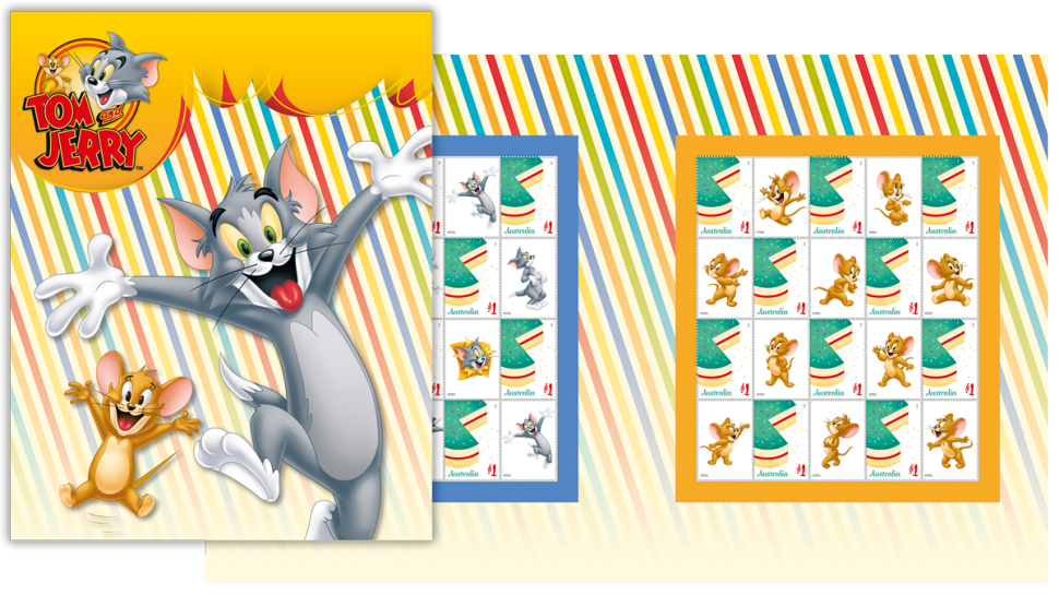 Tom and Jerry stamp pack