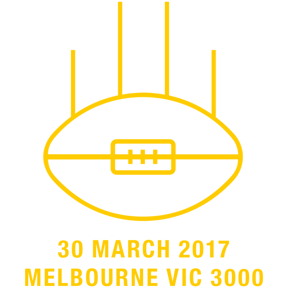 Day one Exclusive AFL Footy postmark