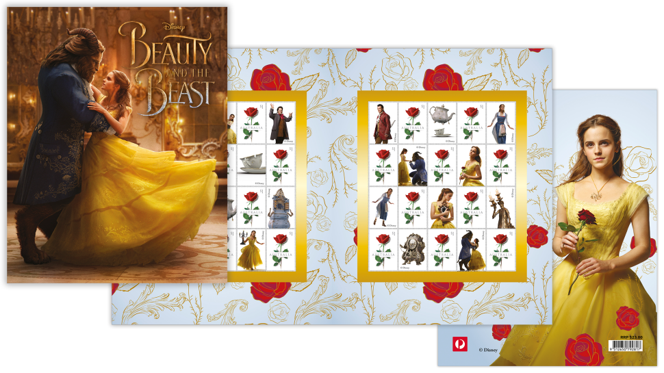 Beauty and the Beast stamp pack