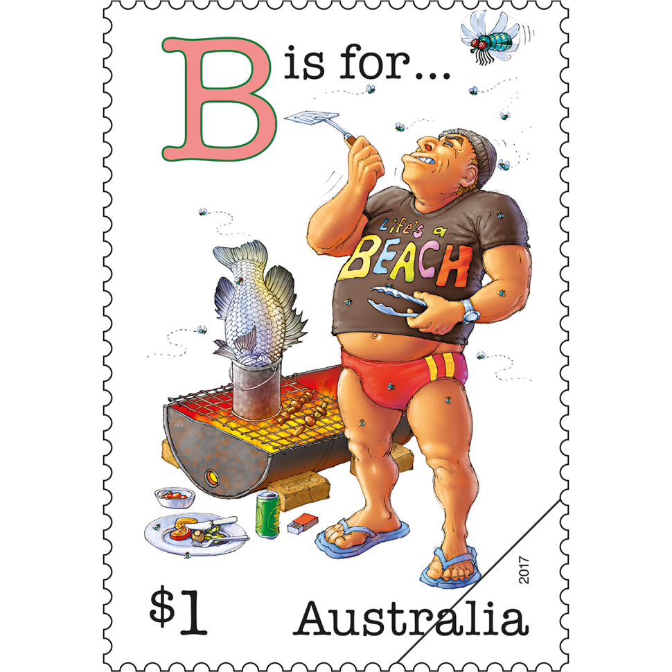 B is for ... $1 stamp