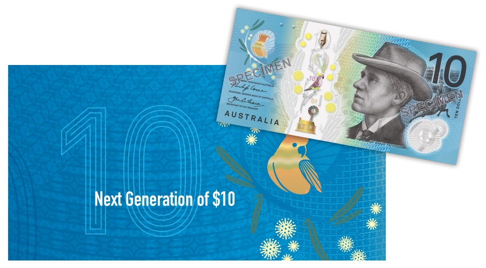 Next Generation of $10 banknote