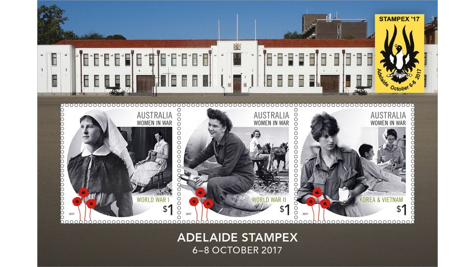 Adelaide Stampex 2017 minisheet