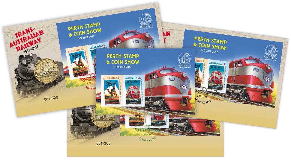 Selection of products available at the Perth Stamp and Coin Show 2017
