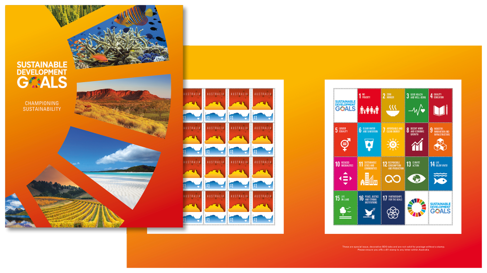 Sustainable Development Goals stamp pack
