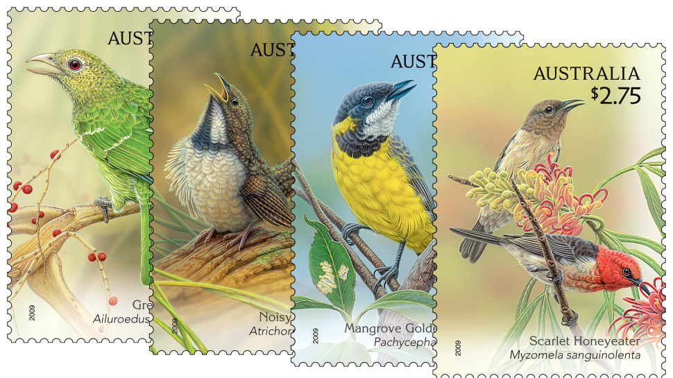 2009 Australian Songbirds stamp issue