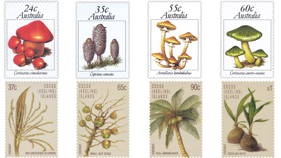 Celia Rosser stamps