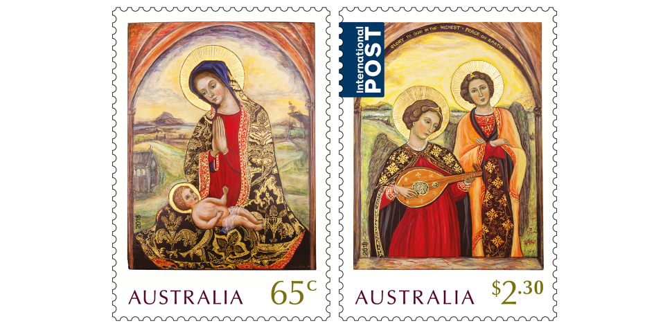 Traditional Christmas 2018 stamps 