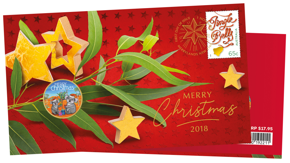 Christmas 2018 postal numismatic cover
