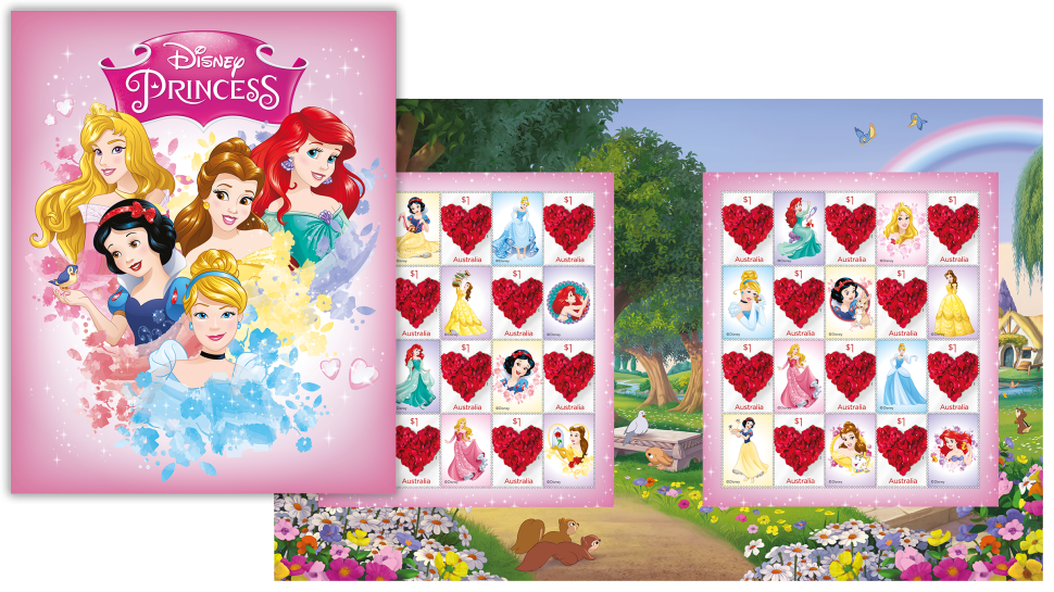 Disney Princess stamp pack