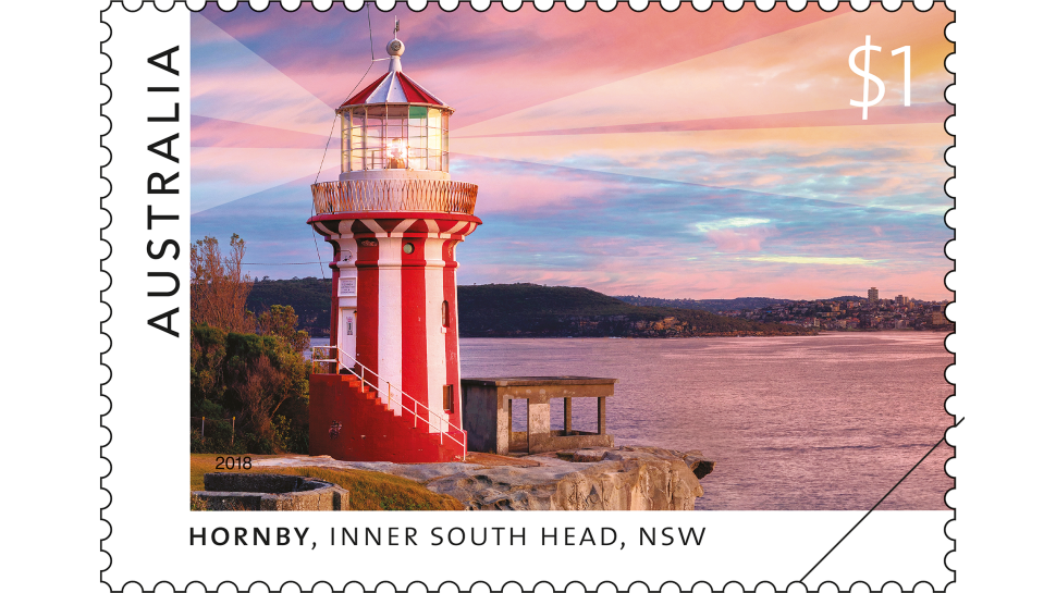 $1 stamp, Hornby Lighthouse, Inner South Head