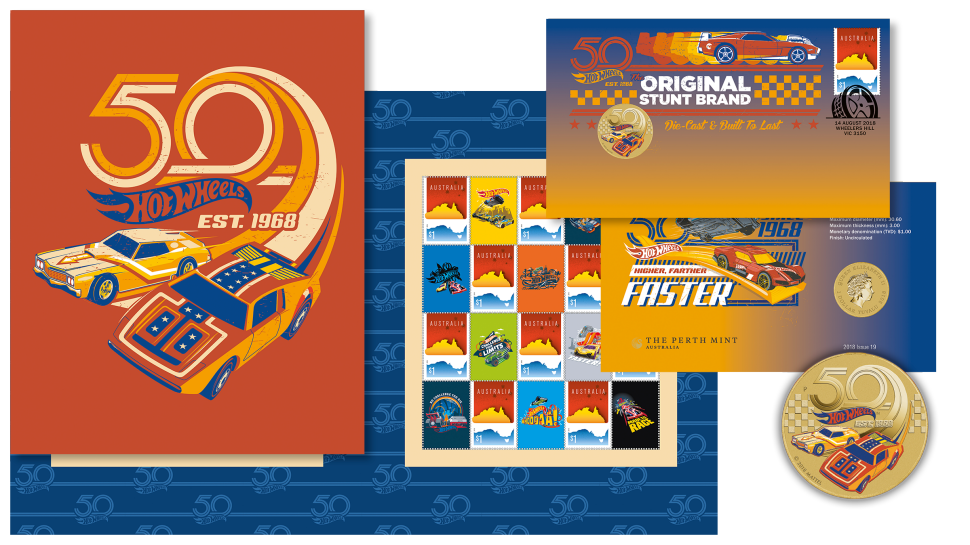 Hot Wheels licensed products 