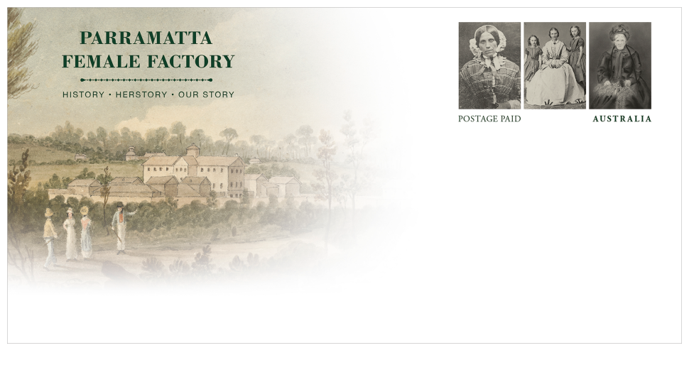 Bicentenary of Parramatta Female Factory postage paid envelope