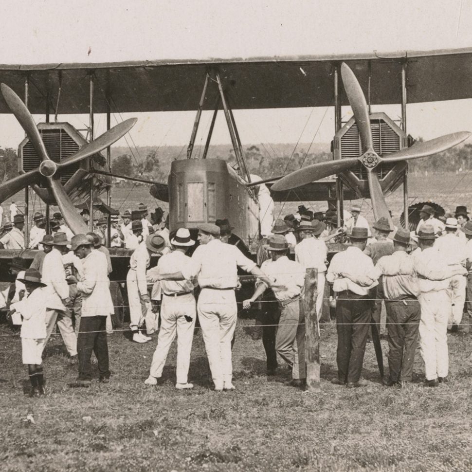 Commemorating the first England to Australia flight