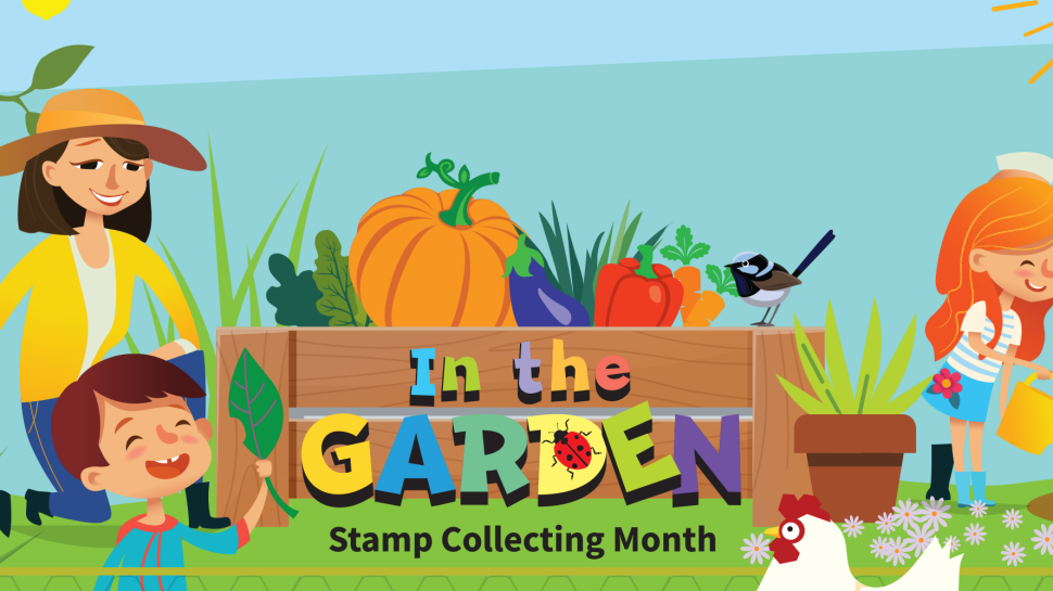 Explore our sustainable garden during Stamp Collecting Month 2019