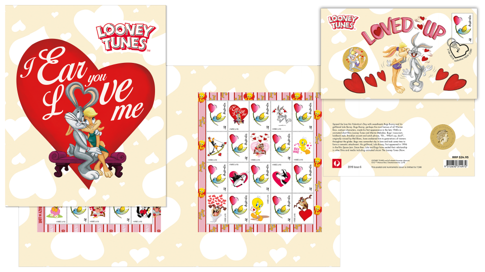 Looney Tunes Loved-up collectables