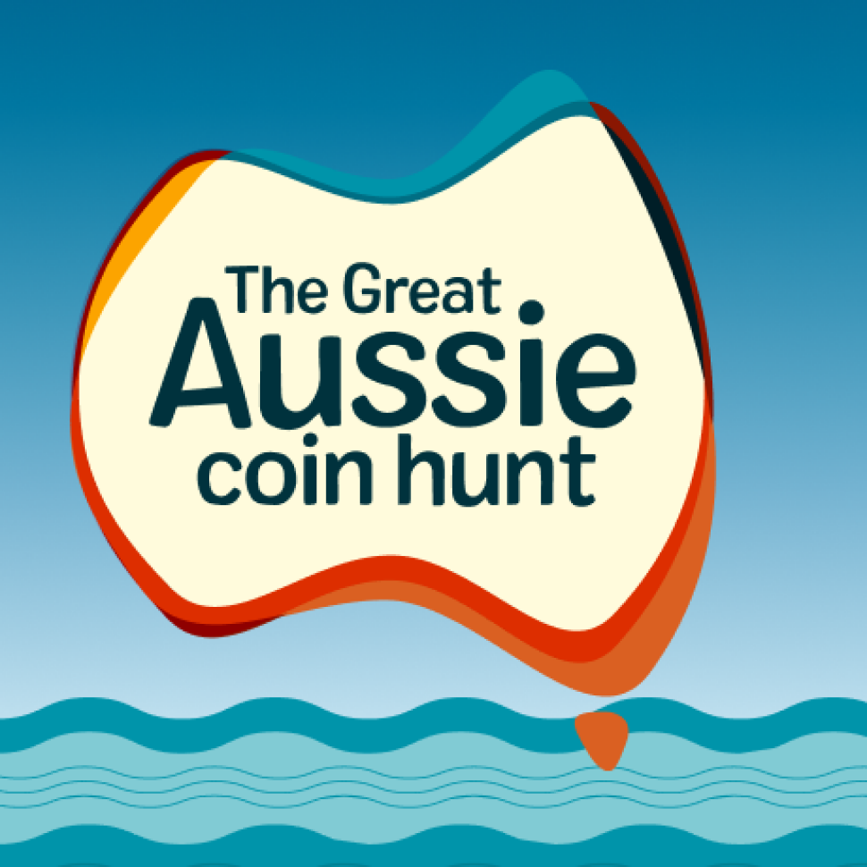 Collect all 26 $1 coins in the Great Aussie Coin Hunt!