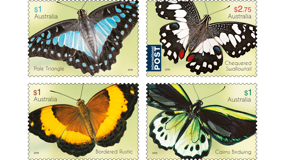 Beautiful Butterflies stamp issue