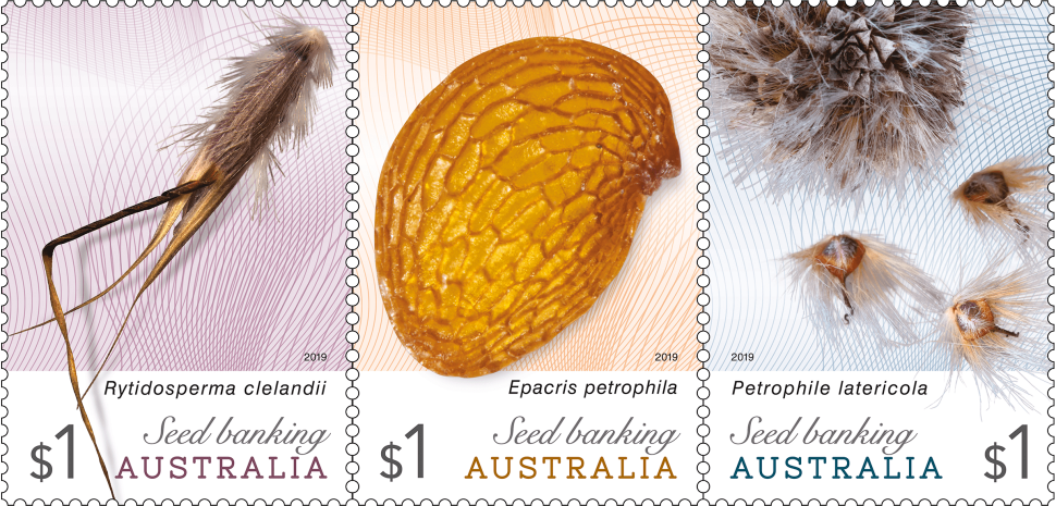 Seed Banking Australia stamps