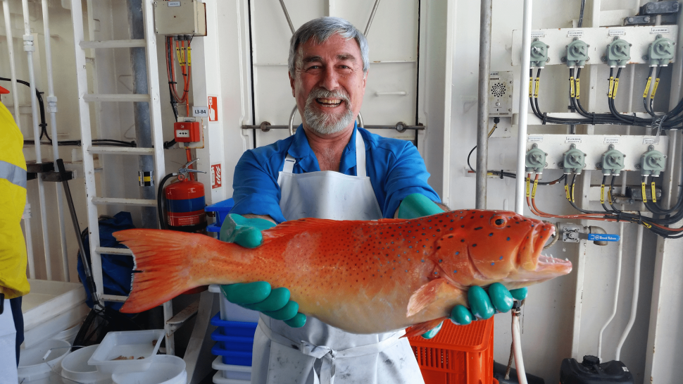 Keith Sainsbury on research voyage to the North West Shelf of Australia in 2017