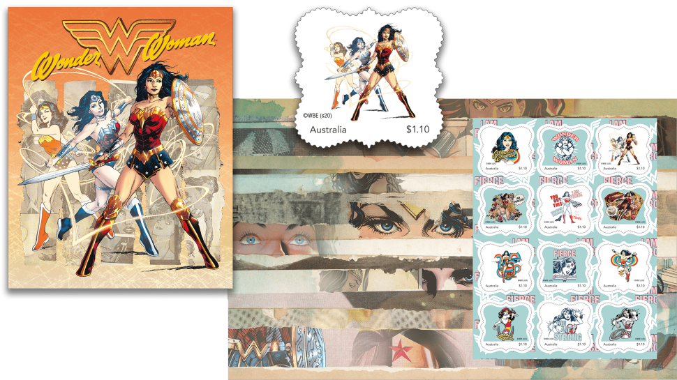 Wonder Woman stamp pack