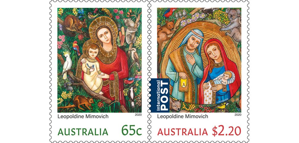 Christmas 2020 religious stamps
