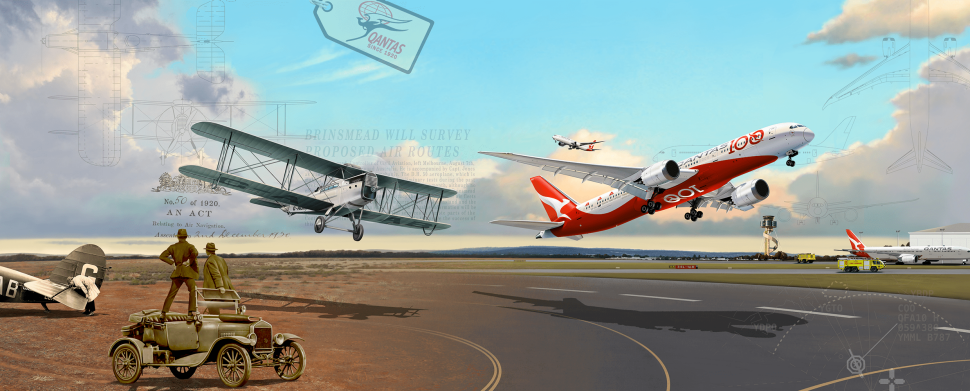Commemorating the beginnings of civil aviation in Australia