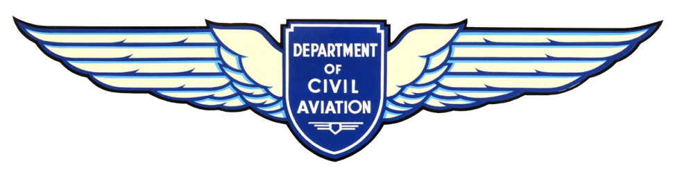 Department of Civil Aviation logo, courtesy Civil Aviation Historical Society collection