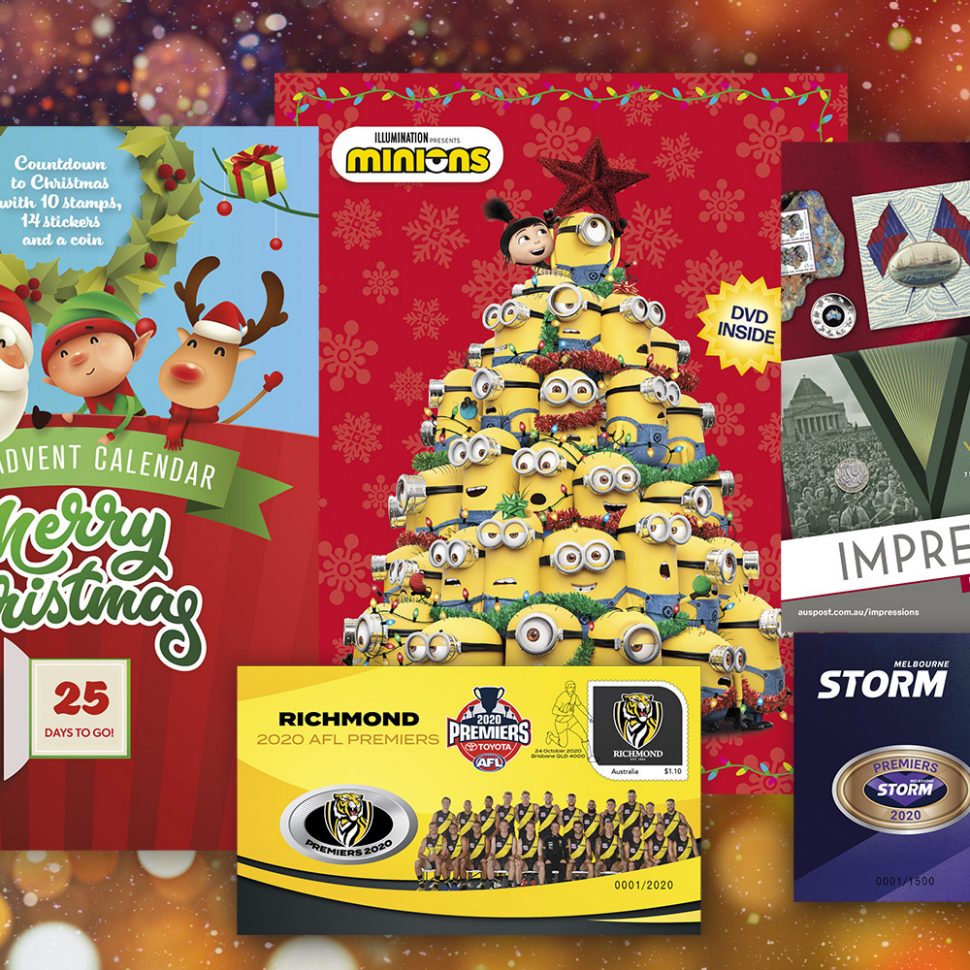 Festive philatelic collectables for gift-giving