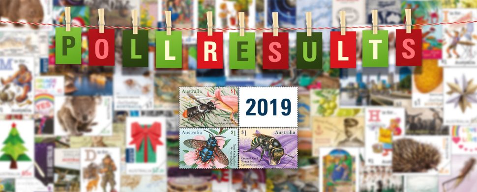Native Bees cause a buzz in 2019 Stamp Poll