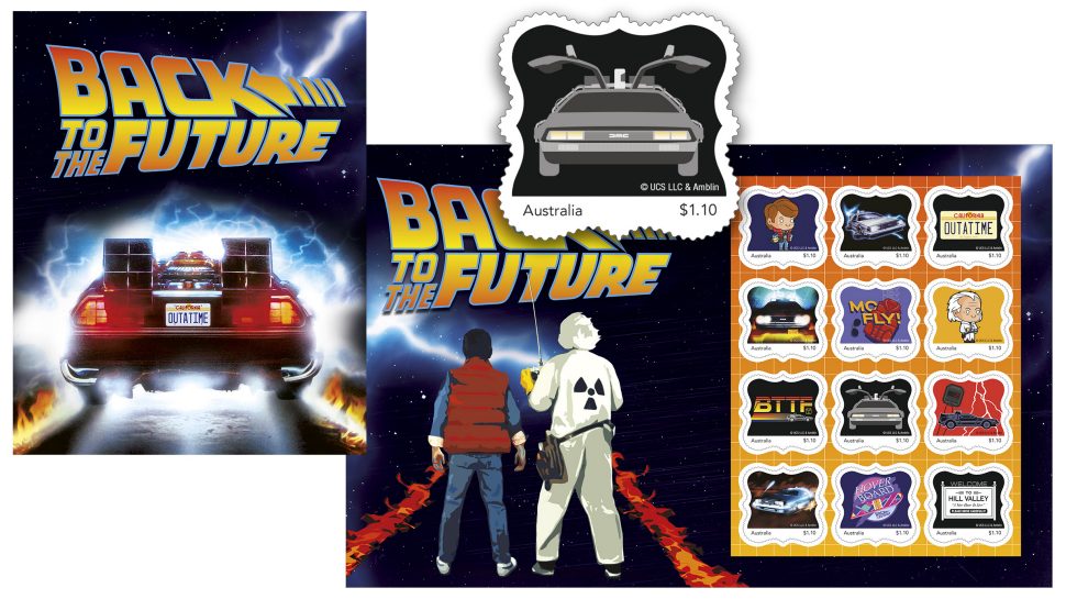 Back to the Future: 35 Years stamp pack