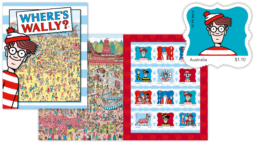 Where’s Wally stamp pack