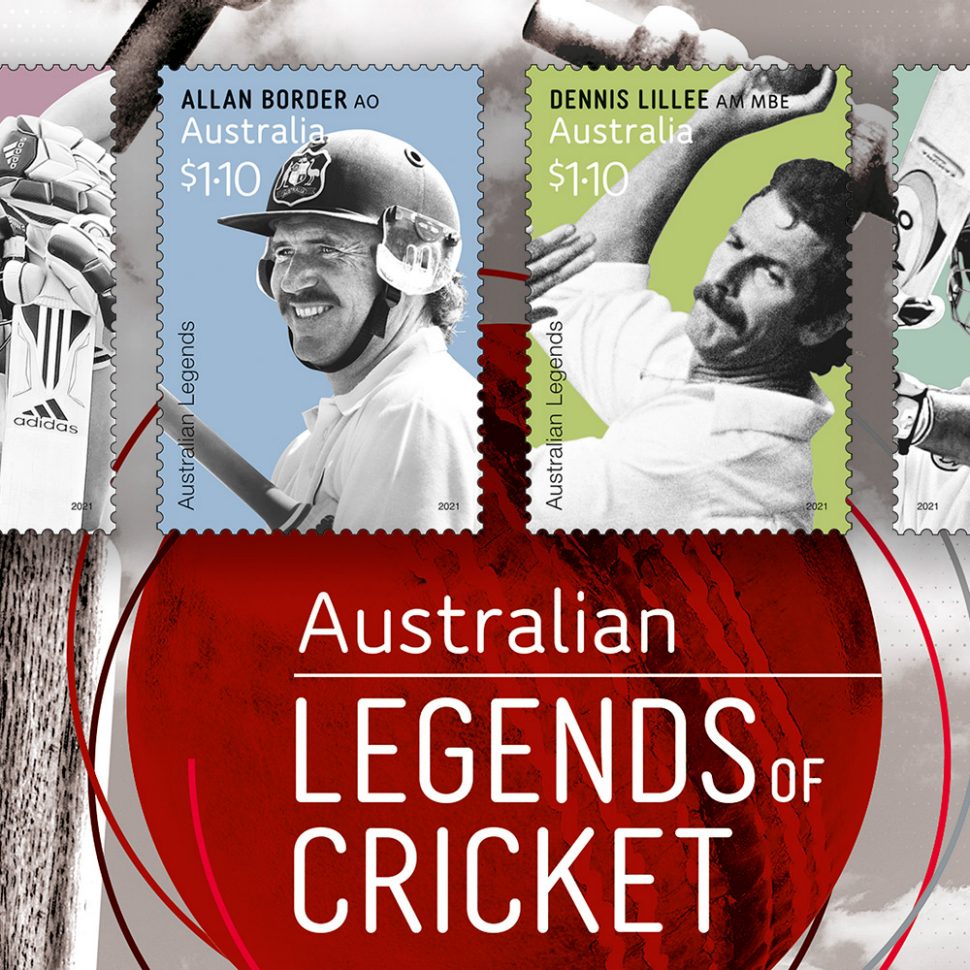 Australia Post honours Australian Living Legends of Cricket