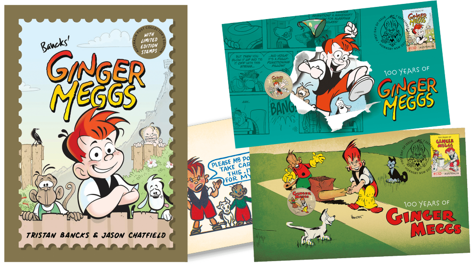 100 Years of Ginger Meggs products