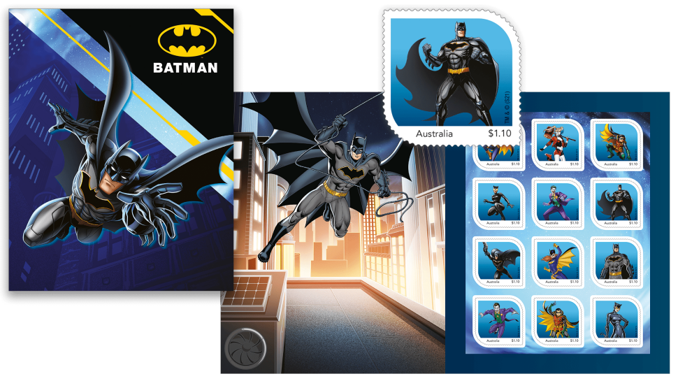 Batman stamp pack