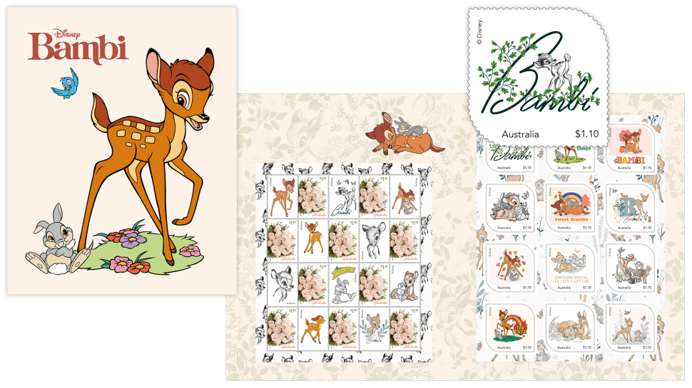 Bambi stamp pack