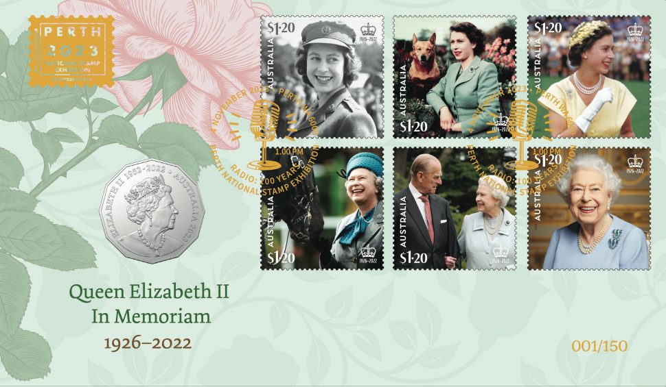 Queen in Memoriam Postal Numismatic Cover