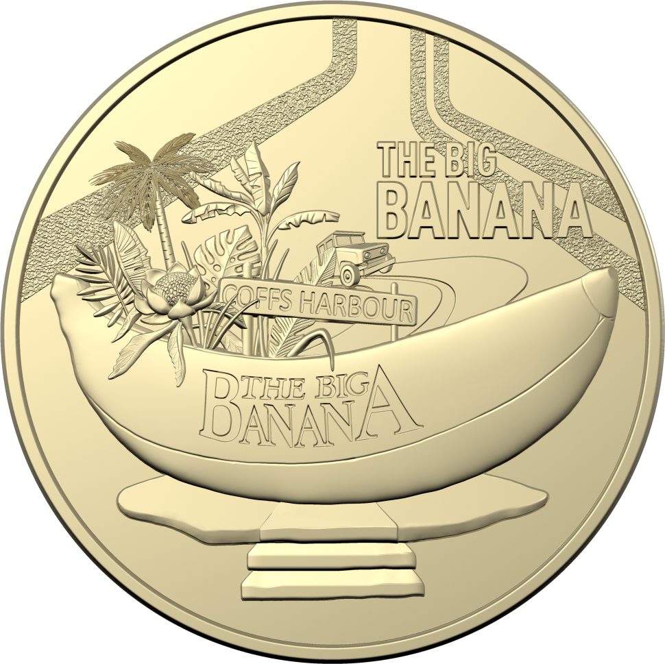 Big Banana $1 uncirculated coin