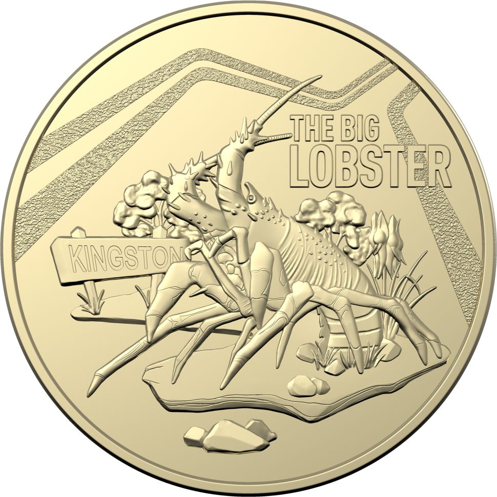 Big Lobster $1 uncirculated coin