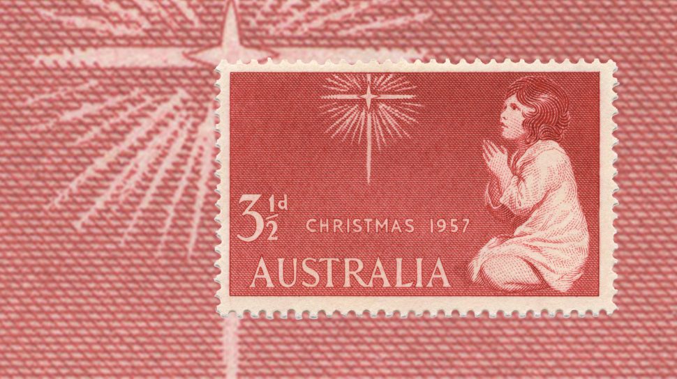 First Australian Christmas stamps 1957