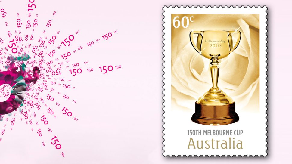 The Melbourne Cup on stamps