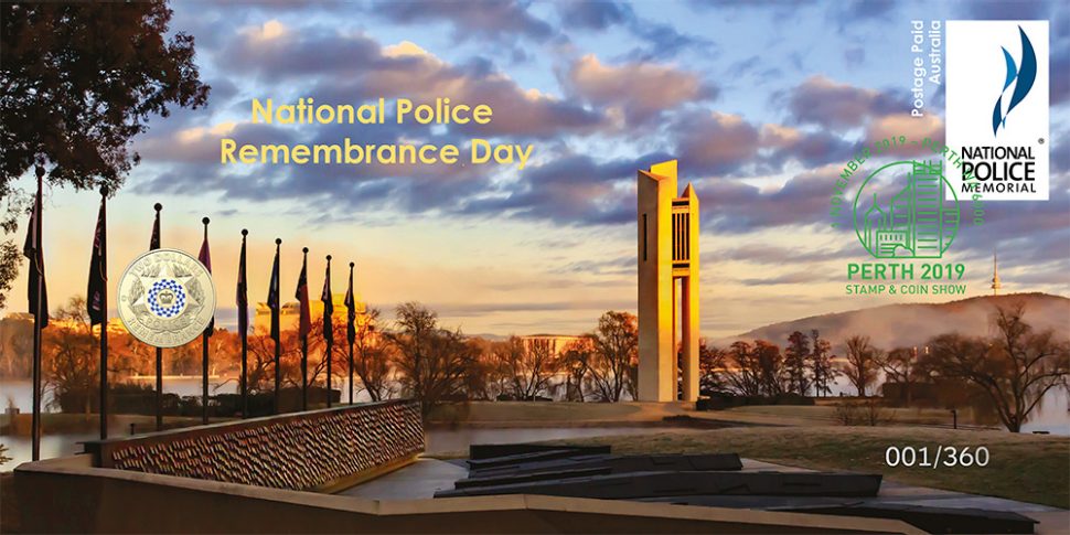 National Police Remembrance Day Perth Stamp and Coin Show 2019 Day 1.